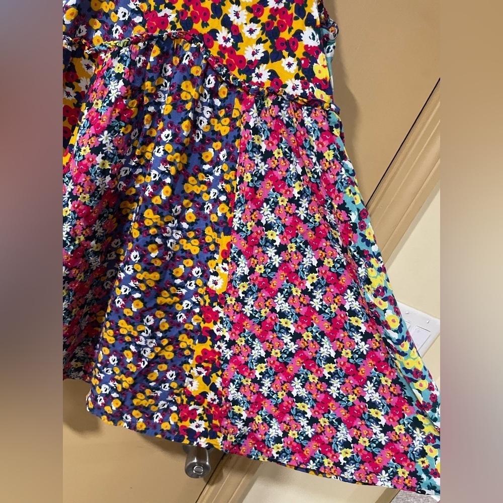 Patrons of Peace Yellow Floral Tunic Top - Picture 5 of 8